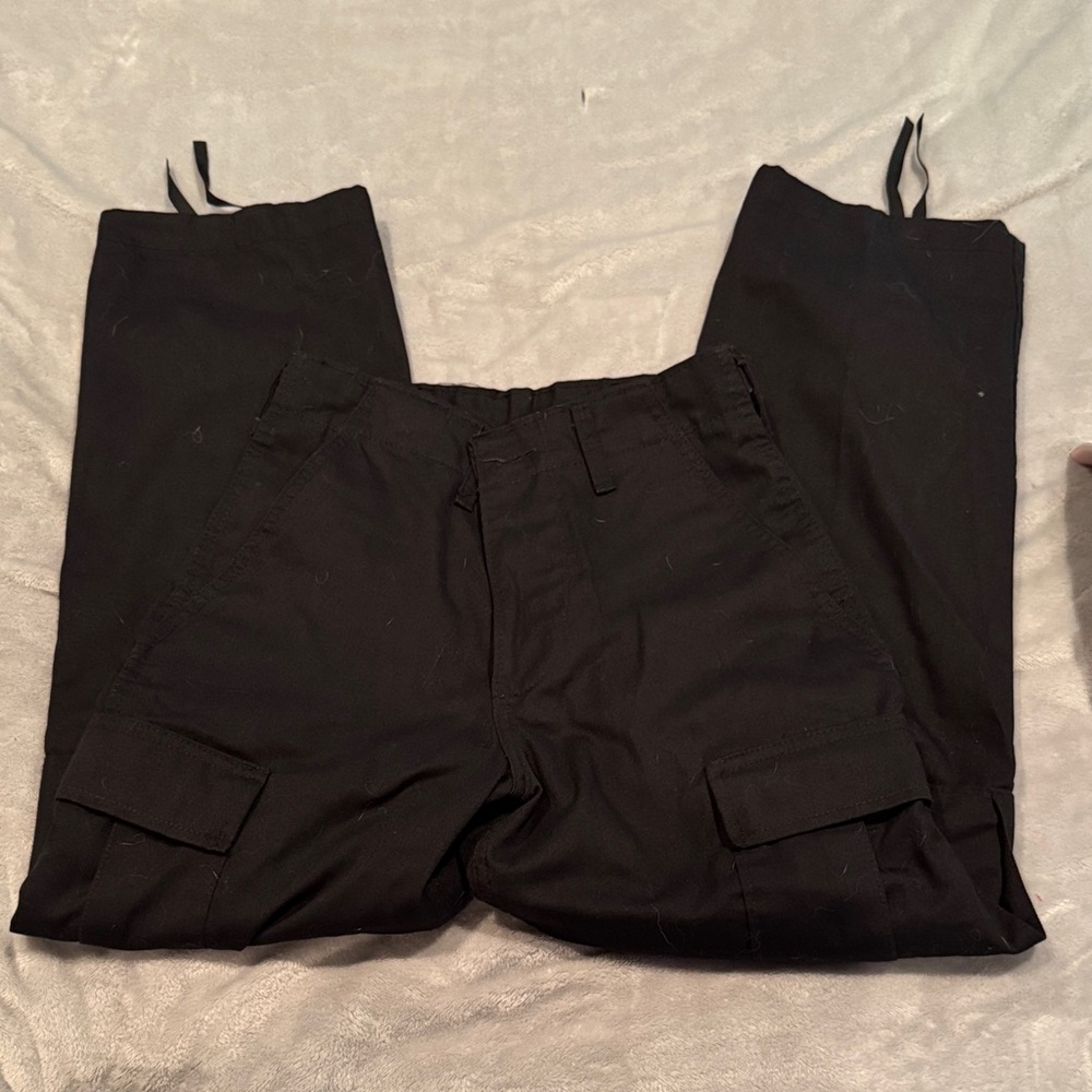 Men's Black Cargo Pants